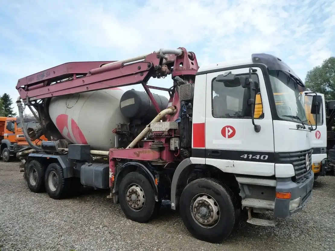 Mercedes-Benz Actros 4141 - Pumi: pilt 3 Mercedes-Benz Actros 4141 - Pumi: pilt 3