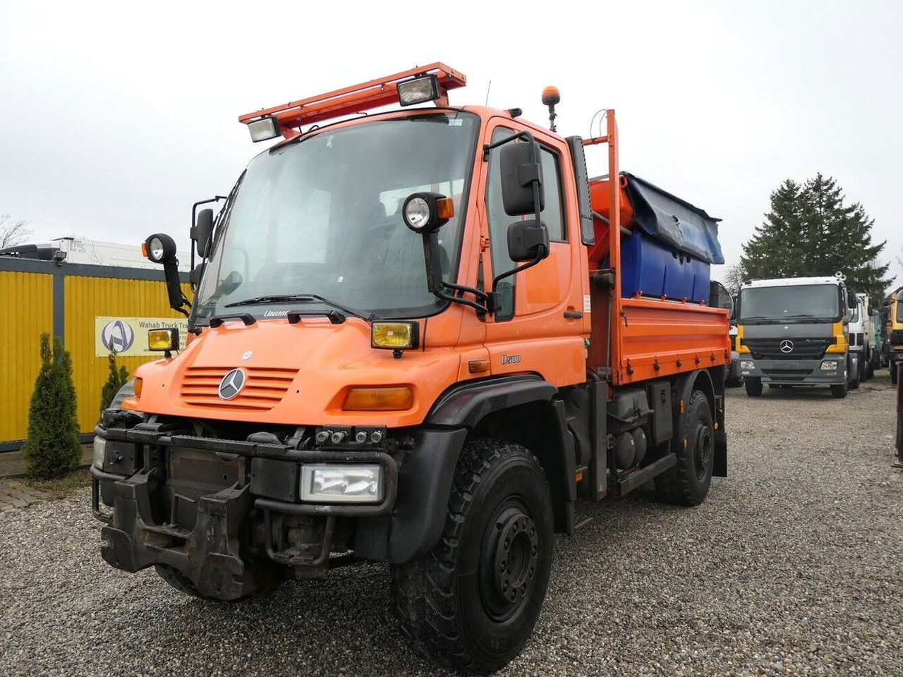 Mercedes-Benz Unimog U500 - Lumekoristusmasina: pilt 2 Mercedes-Benz Unimog U500 - Lumekoristusmasina: pilt 2