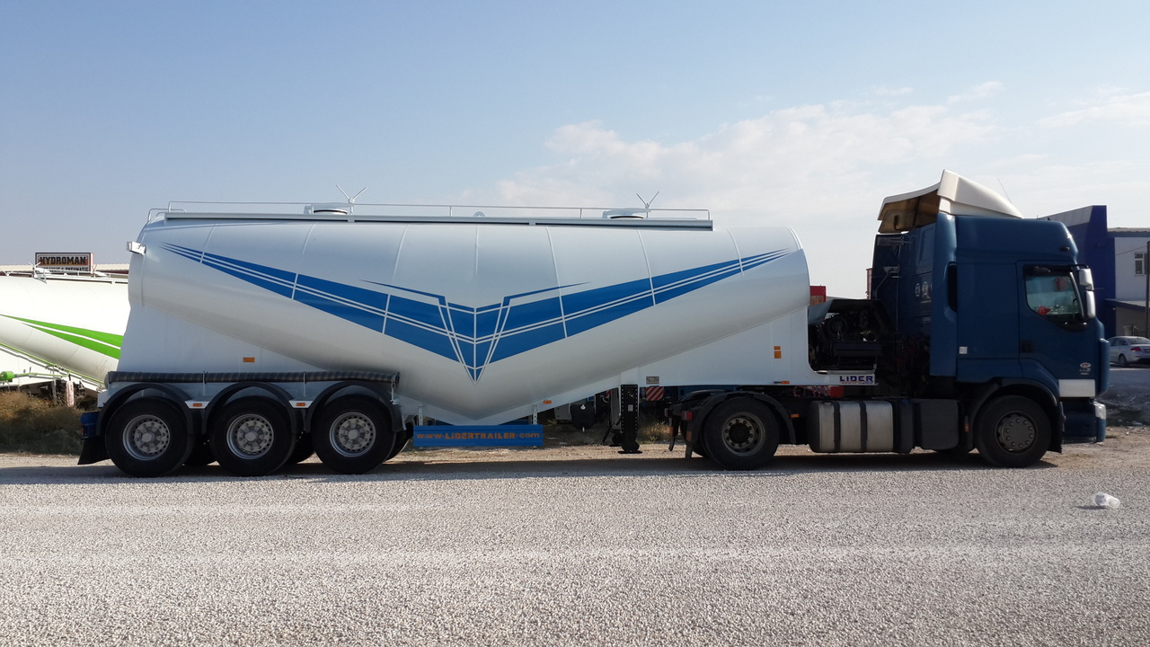 Uus Tsistern poolhaagis transporditavad ained tsement LIDER 2022 MODEL NEW CEMENT TANKER: pilt 10