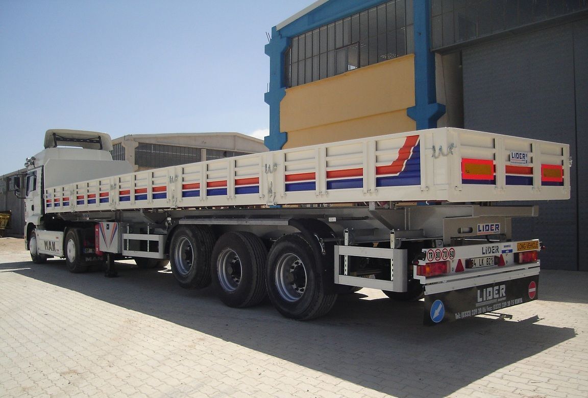 LIDER 2024 YEAR NEW TRAILER FOR SALE (MANUFACTURER COMPANY) - Platvormhaagis/ Madelhaagis: pilt 2 LIDER 2024 YEAR NEW TRAILER FOR SALE (MANUFACTURER COMPANY) - Platvormhaagis/ Madelhaagis: pilt 2