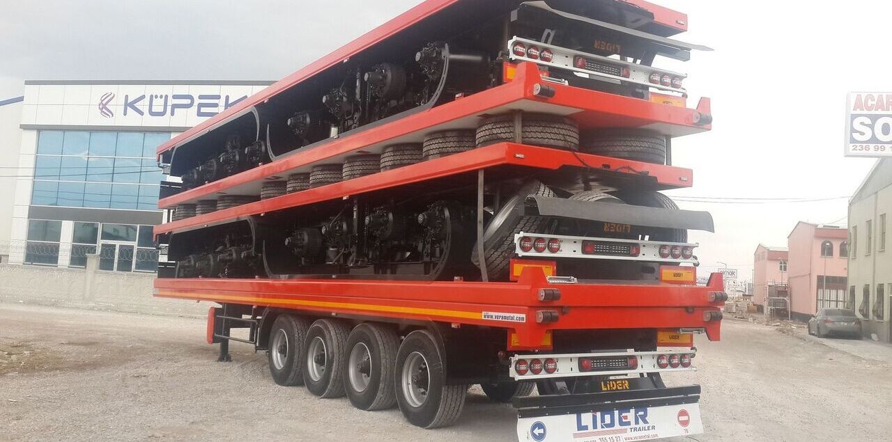 LIDER 2024 YEAR NEW TRAILER FOR SALE (MANUFACTURER COMPANY) - Platvormhaagis/ Madelhaagis: pilt 1 LIDER 2024 YEAR NEW TRAILER FOR SALE (MANUFACTURER COMPANY) - Platvormhaagis/ Madelhaagis: pilt 1