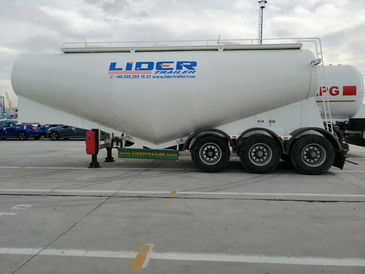 Uus Tsistern poolhaagis transporditavad ained tsement LIDER 2025  MODEL NEW CEMENT TANKER: pilt 15