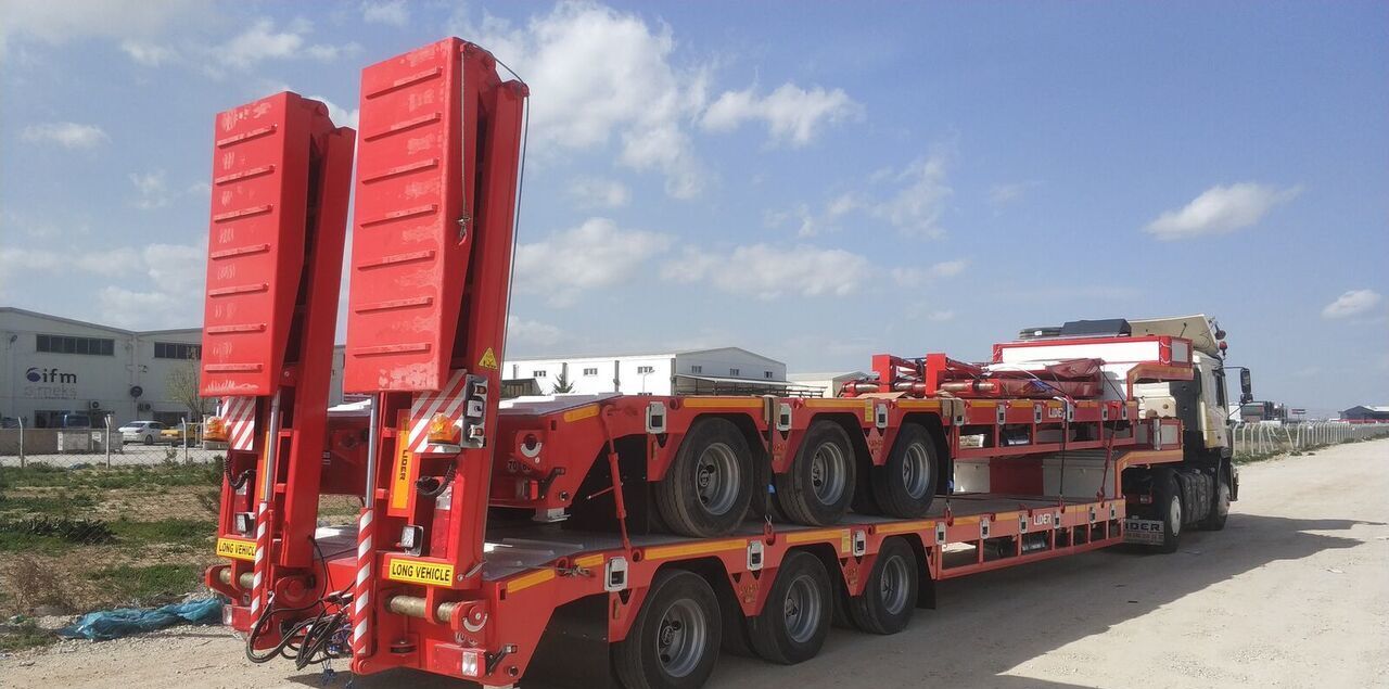 Uus Madal platvormpoolhaagis transporditavad ained rasketehnika LIDER 2025  READY IN STOCK 50 TONS CAPACITY LOWBED: pilt 11