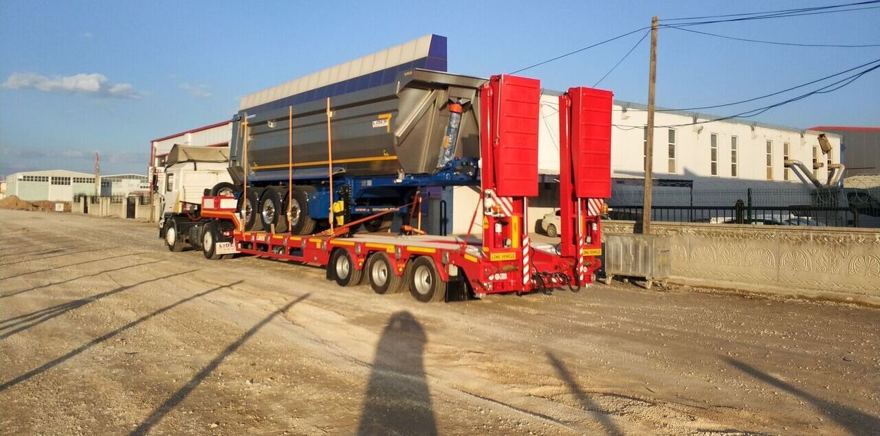 Uus Madal platvormpoolhaagis transporditavad ained rasketehnika LIDER 2025  READY IN STOCK 50 TONS CAPACITY LOWBED: pilt 14