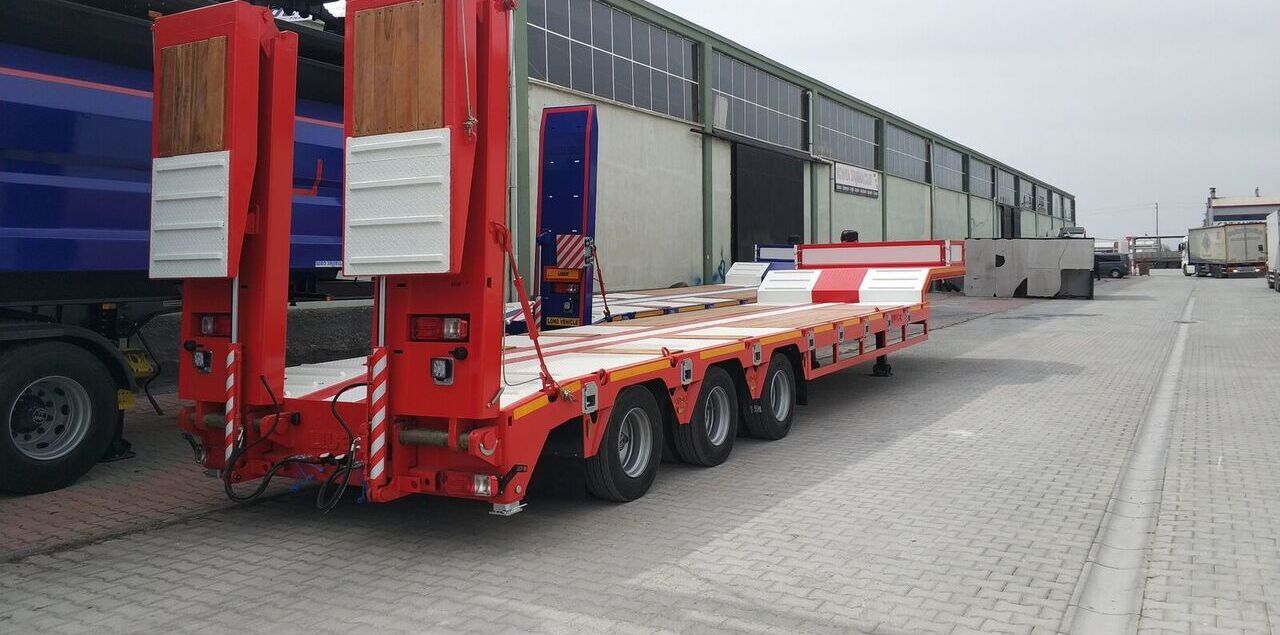 Uus Madal platvormpoolhaagis transporditavad ained rasketehnika LIDER 2025  READY IN STOCK 50 TONS CAPACITY LOWBED: pilt 6