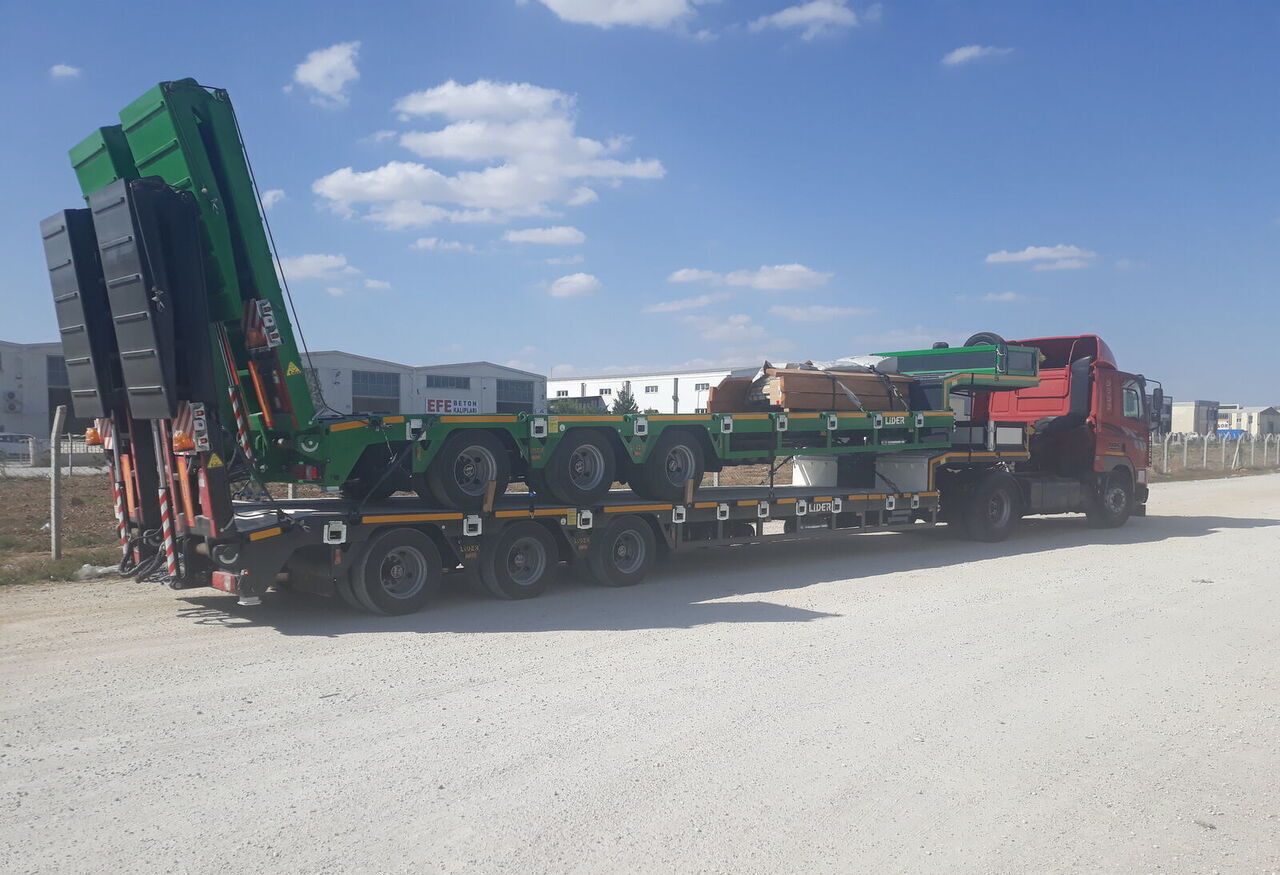 Uus Madal platvormpoolhaagis transporditavad ained rasketehnika LIDER 2025  READY IN STOCK 50 TONS CAPACITY LOWBED: pilt 7