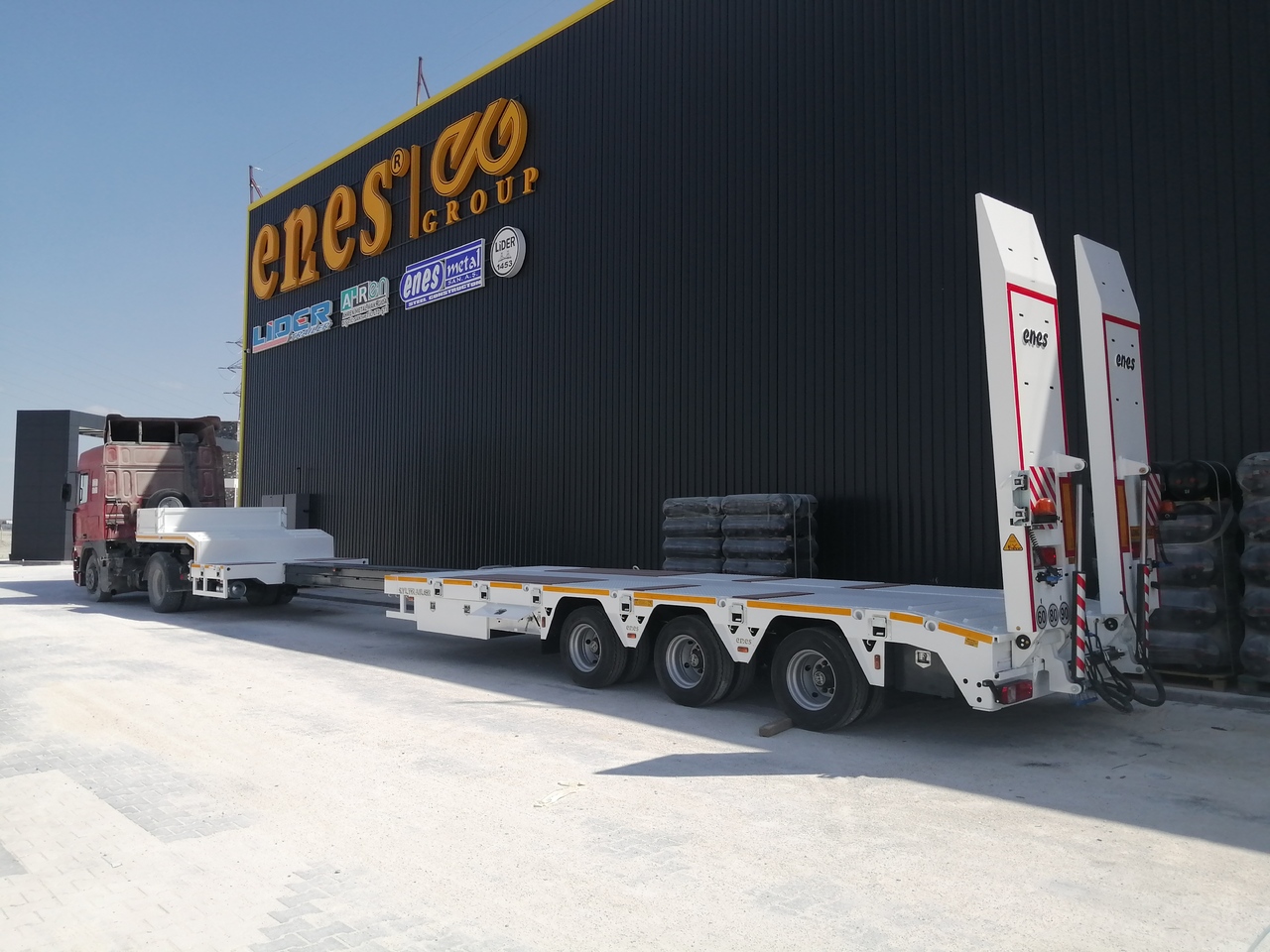Uus Madal platvormpoolhaagis transporditavad ained rasketehnika LIDER 2025  READY IN STOCK 50 TONS CAPACITY LOWBED: pilt 12