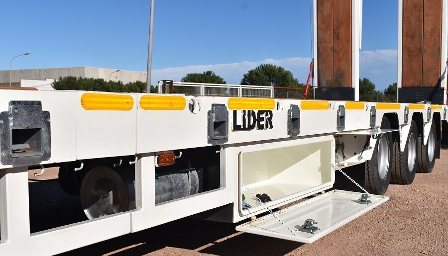 Uus Madal platvormpoolhaagis LIDER 2025 YEAR NEW LOWBED TRAILER FOR SALE (MANUFACTURER COMPANY): pilt 14