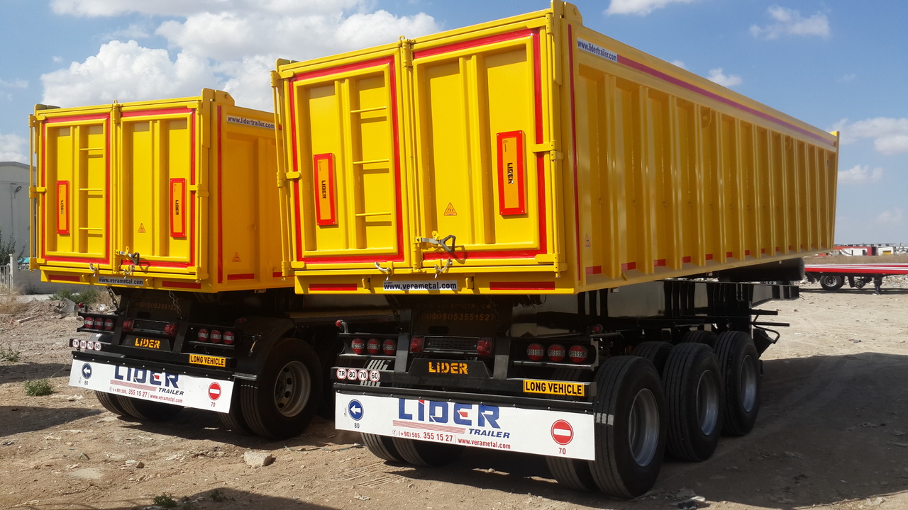 Uus Kallur-poolhaagis LIDER 2025 new dumper from manufacturer company LIDER TRAILER: pilt 7