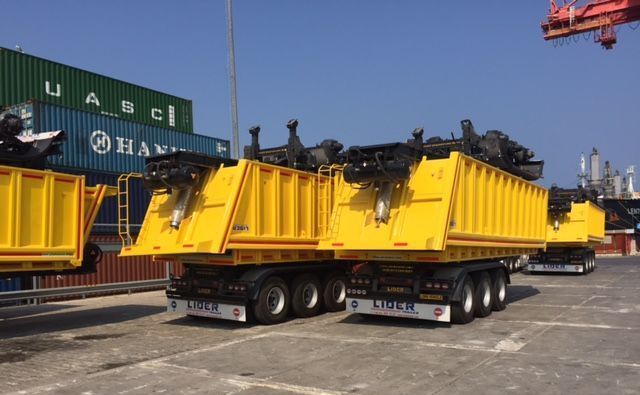 Uus Kallur-poolhaagis LIDER 2025 new dumper from manufacturer company LIDER TRAILER: pilt 9