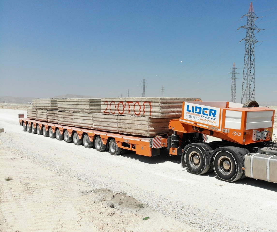 LIDER LIDER NEW 2025 MODEL Lowbed - Madal platvormpoolhaagis: pilt 1 LIDER LIDER NEW 2025 MODEL Lowbed - Madal platvormpoolhaagis: pilt 1