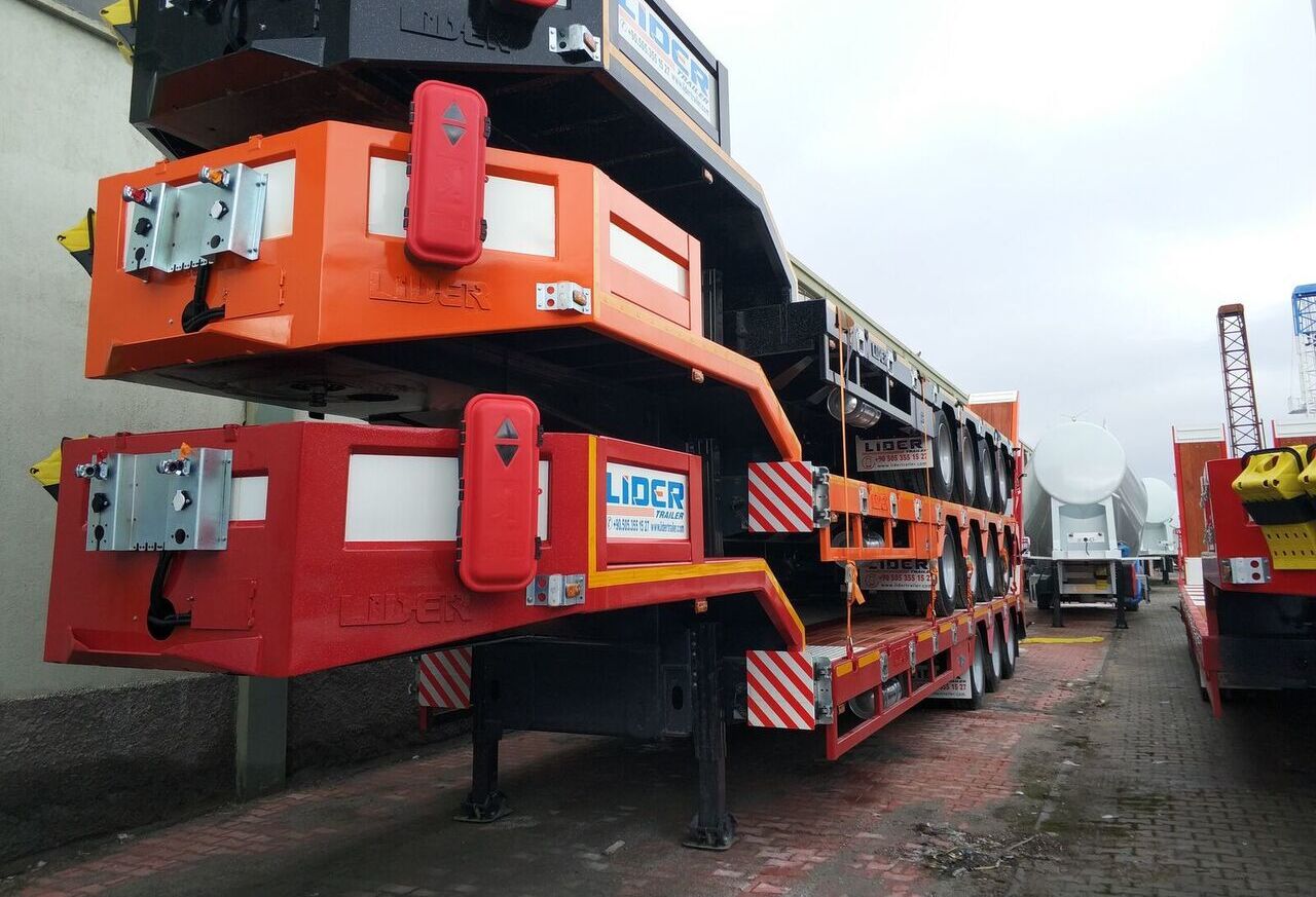 Uus Madal platvormpoolhaagis LIDER TRAILER  -ENES GROUP NEW remorque surbaissée 2024 YEAR (MANUFACTURER COMPANY): pilt 13