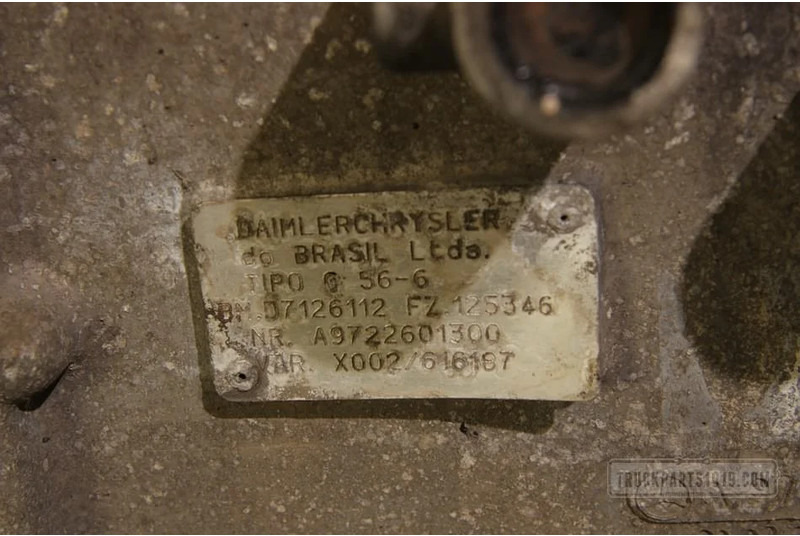 Mercedes-Benz 712611 V-bak G56-6/6.29-0.78 - Käigukast - Veoauto: pilt 3 Mercedes-Benz 712611 V-bak G56-6/6.29-0.78 - Käigukast - Veoauto: pilt 3
