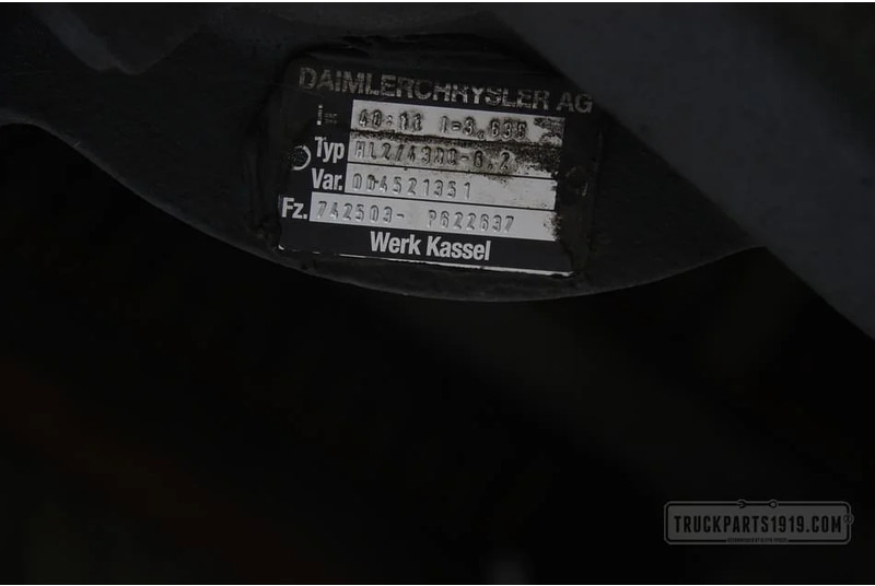 Mercedes-Benz Axle & Steering Parts Diff Atego 40:11 1=3:636 - Diferentsiaalvarustus - Veoauto: pilt 3 Mercedes-Benz Axle & Steering Parts Diff Atego 40:11 1=3:636 - Diferentsiaalvarustus - Veoauto: pilt 3