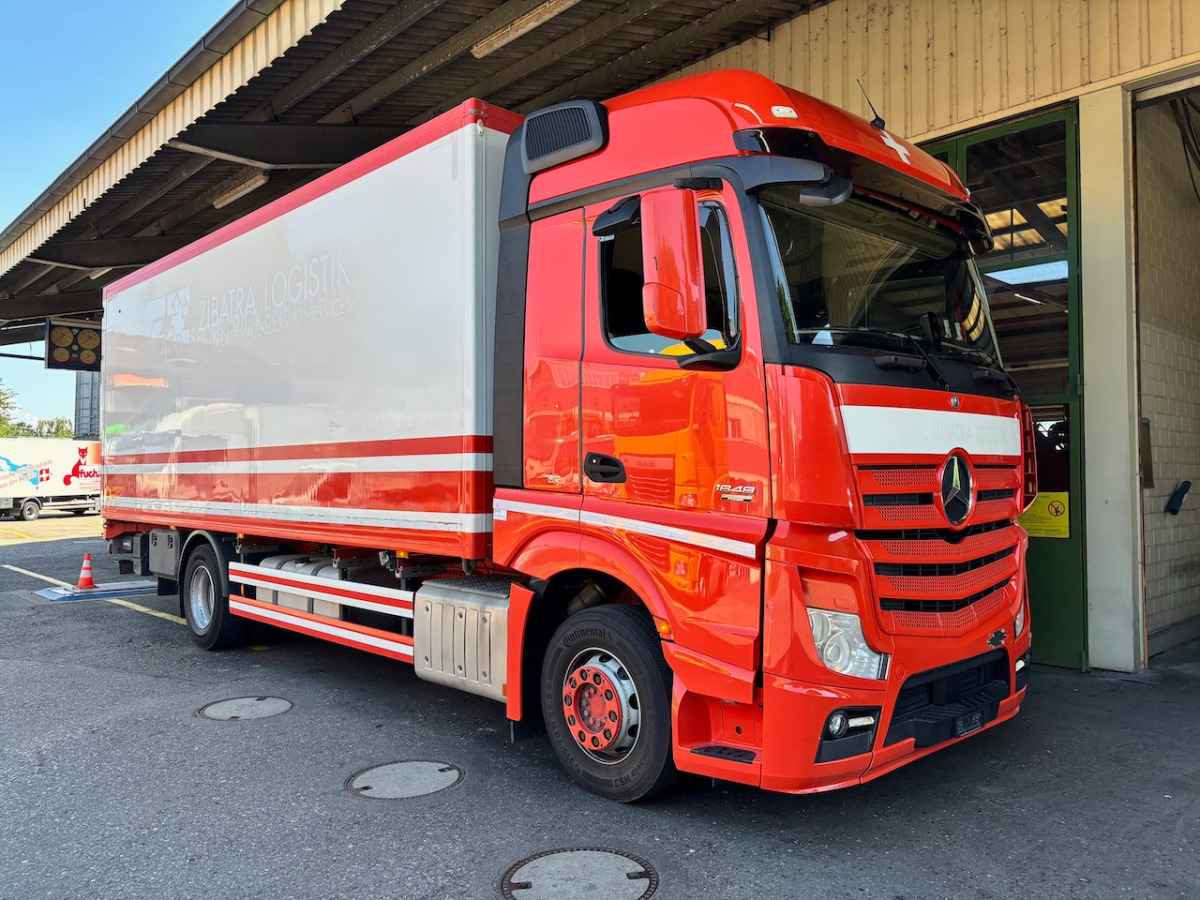 MERCEDES Actros 1848 - Kasti veoauto: pilt 1 MERCEDES Actros 1848 - Kasti veoauto: pilt 1