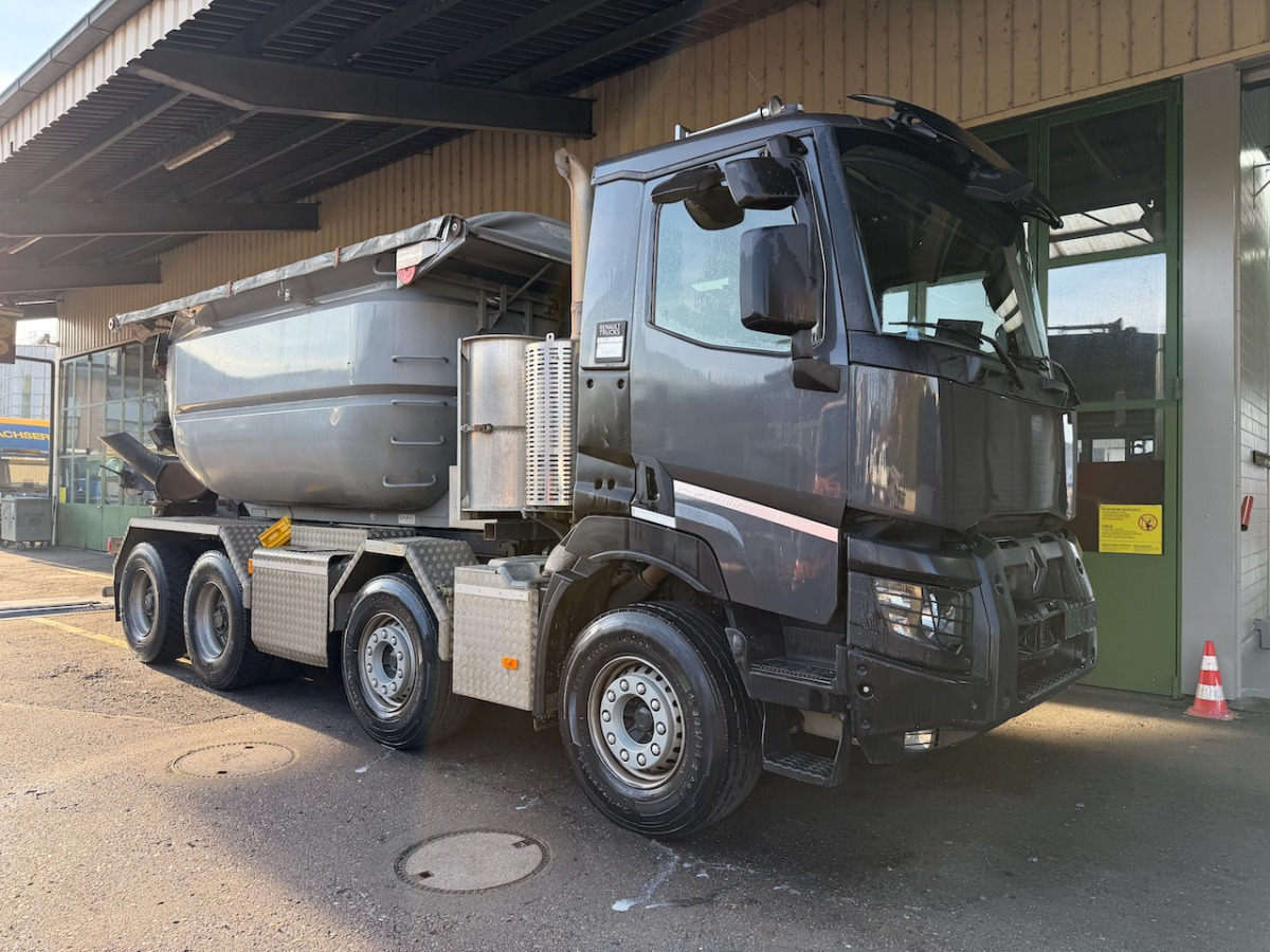 RENAULT C520 8x4 Wechselsystem Siloki + Kipper - Kallurauto: pilt 1 RENAULT C520 8x4 Wechselsystem Siloki + Kipper - Kallurauto: pilt 1