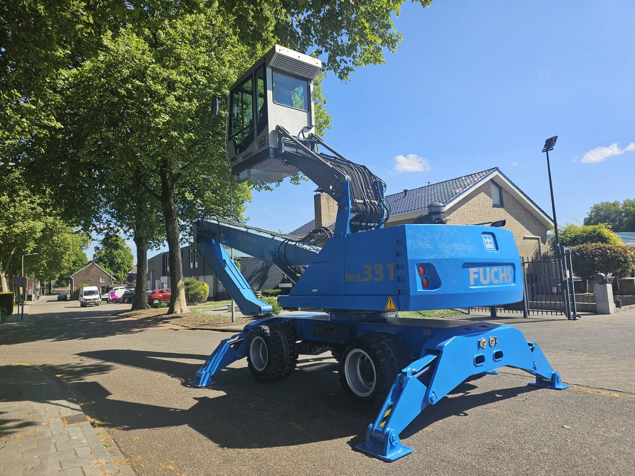 Fuchs MHL 331 Material Handler - Jäätme-/ Tööstuslik käitleja: pilt 4 Fuchs MHL 331 Material Handler - Jäätme-/ Tööstuslik käitleja: pilt 4