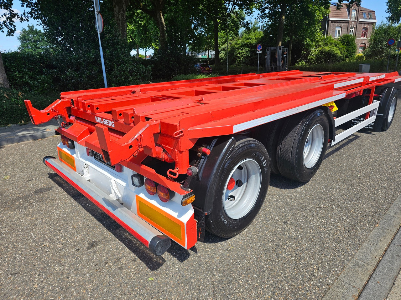 Kel-berg D24 3 Container Tippertrailer - Multilift/ Liftdumper haagis: pilt 4 Kel-berg D24 3 Container Tippertrailer - Multilift/ Liftdumper haagis: pilt 4