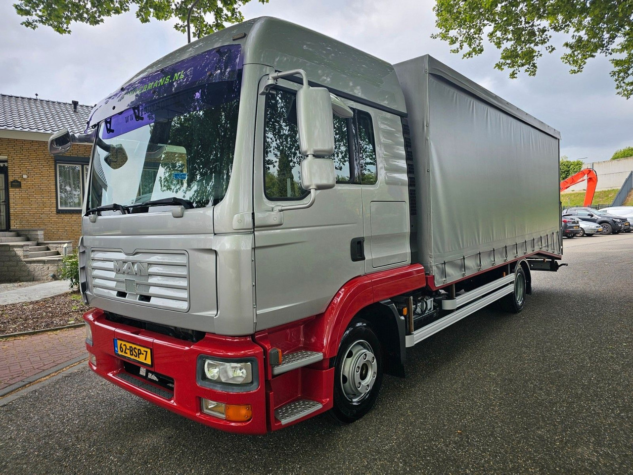 MAN TGL 8.180 LX Auto Transporter - Treilerpoolhaagis: pilt 3 MAN TGL 8.180 LX Auto Transporter - Treilerpoolhaagis: pilt 3