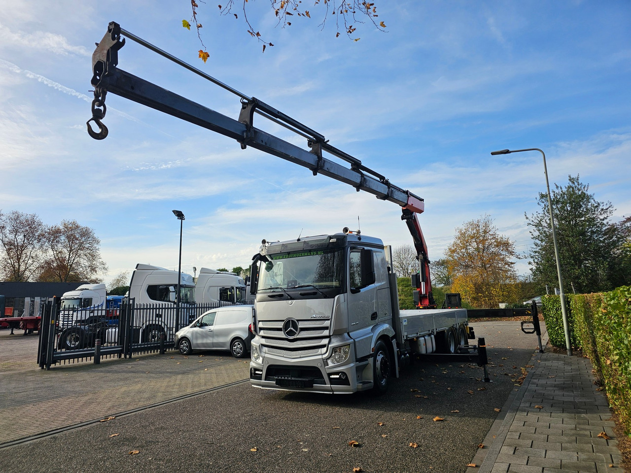 Mercedes Benz Actros 2645 6x4 - Madelveok/ Platvormveok, Kraanaga veoauto: pilt 3 Mercedes Benz Actros 2645 6x4 - Madelveok/ Platvormveok, Kraanaga veoauto: pilt 3