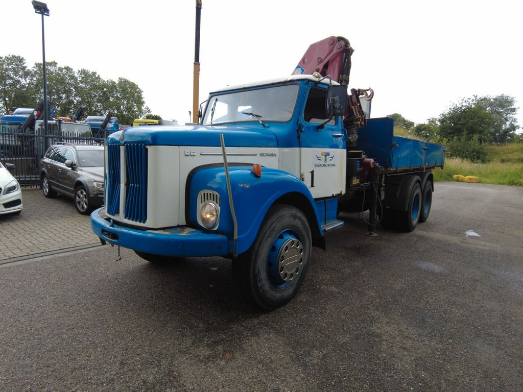 Scania 86 6x2 - Kraanaga veoauto, Madelveok/ Platvormveok: pilt 3 Scania 86 6x2 - Kraanaga veoauto, Madelveok/ Platvormveok: pilt 3