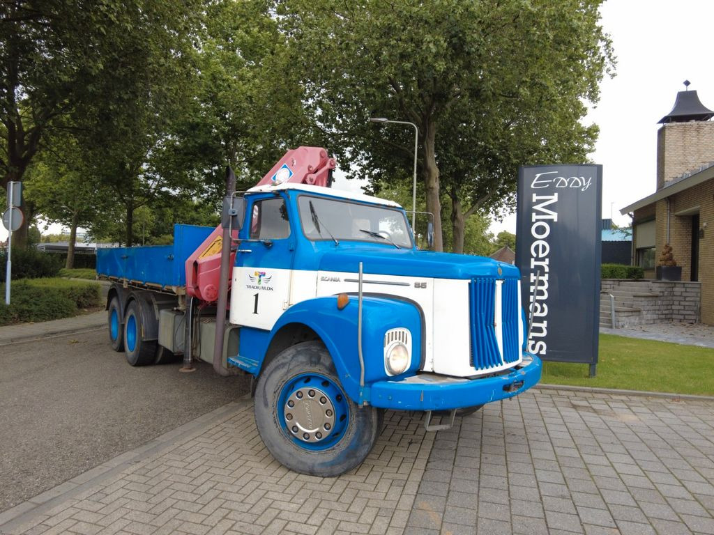Scania 86 6x2 - Kraanaga veoauto, Madelveok/ Platvormveok: pilt 1 Scania 86 6x2 - Kraanaga veoauto, Madelveok/ Platvormveok: pilt 1