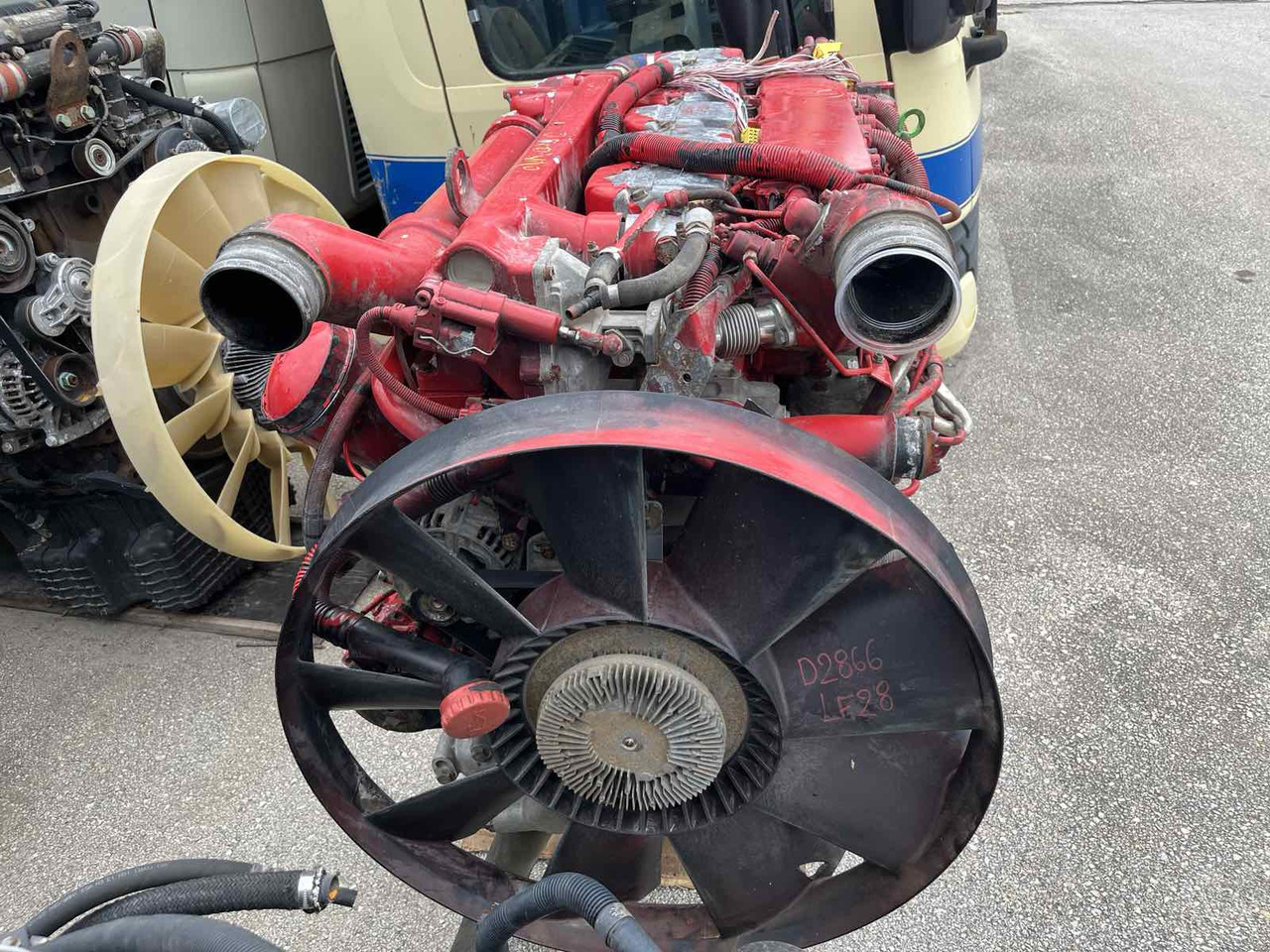 ENGINE MAN TGA D2866LF28 - Mootor ja varuosad - Veoauto: pilt 2 ENGINE MAN TGA D2866LF28 - Mootor ja varuosad - Veoauto: pilt 2