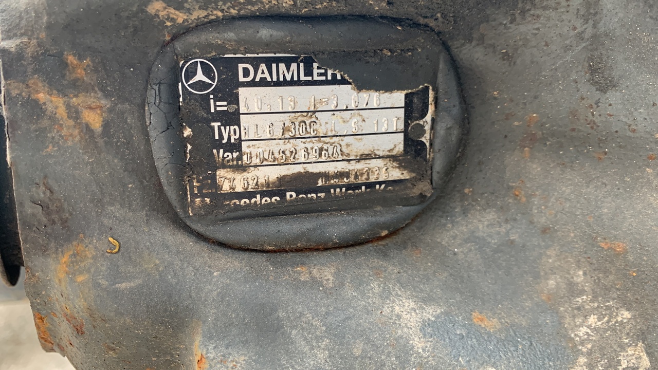 REAR AXLE HL6-FINAL DRIVE 13:40 ACTROS MP2 - Telg ja varuosad - Veoauto: pilt 3 REAR AXLE HL6-FINAL DRIVE 13:40 ACTROS MP2 - Telg ja varuosad - Veoauto: pilt 3