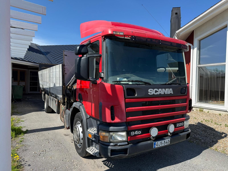 Volvo Scania P94 - Madelveok/ Platvormveok, Kraanaga veoauto: pilt 3 Volvo Scania P94 - Madelveok/ Platvormveok, Kraanaga veoauto: pilt 3