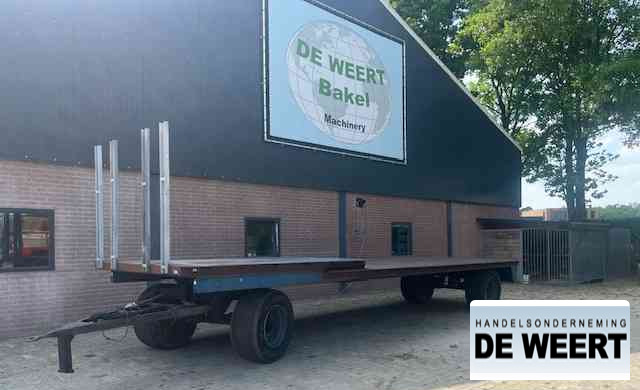 Balenwagen , landbouw wagen - Põllutöö platvormjärelhaagis: pilt 1 Balenwagen , landbouw wagen - Põllutöö platvormjärelhaagis: pilt 1