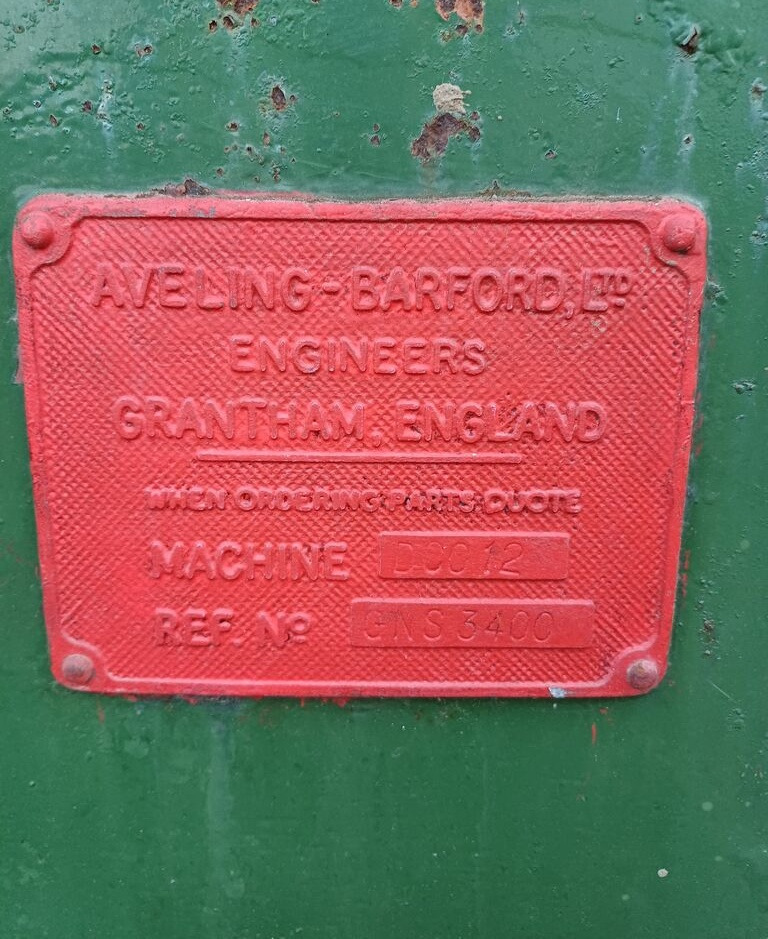 Teerull Barford Aveling DC012: pilt 11