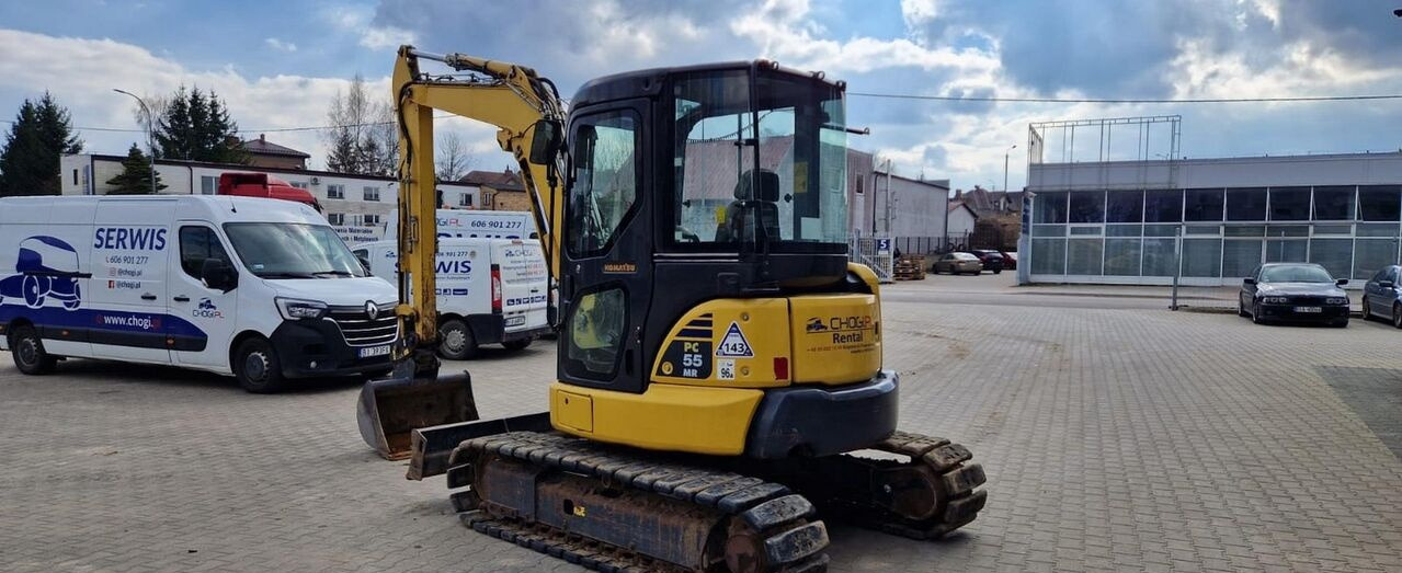 Komatsu PC 55MR-3 - Miniekskavaator: pilt 4 Komatsu PC 55MR-3 - Miniekskavaator: pilt 4