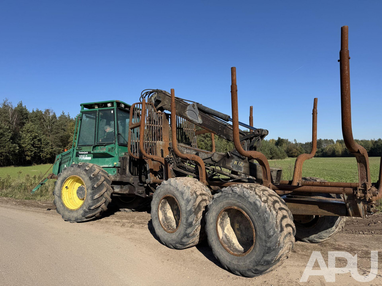 Timberjack do przewozu drewna - Forwarder: pilt 2 Timberjack do przewozu drewna - Forwarder: pilt 2