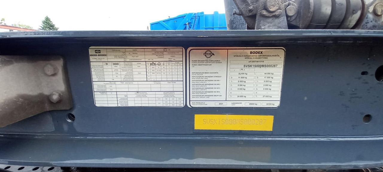 Naczepa wywrotka BODEX - Kallur-poolhaagis: pilt 5 Naczepa wywrotka BODEX - Kallur-poolhaagis: pilt 5