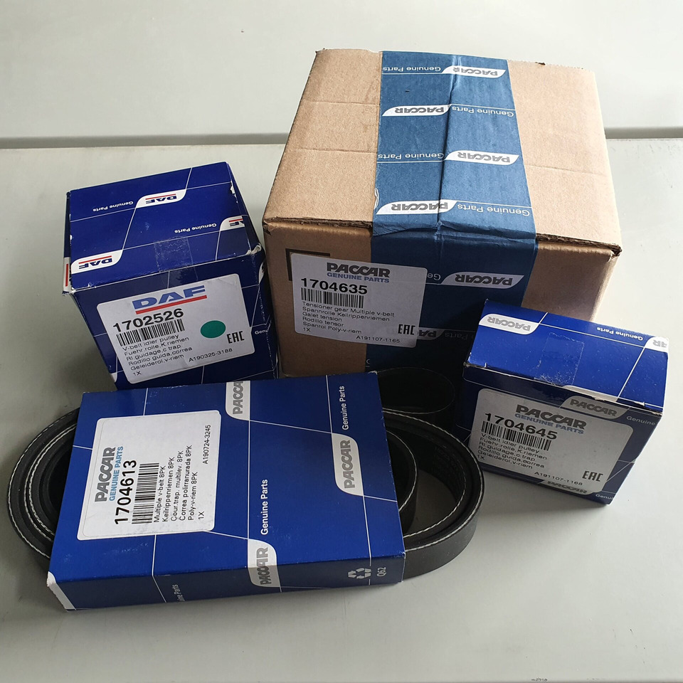 DAF Spanrol plus poly-V-riemset 8PK 1706837 - Rihmapinguti - Veoauto: pilt 1 DAF Spanrol plus poly-V-riemset 8PK 1706837 - Rihmapinguti - Veoauto: pilt 1