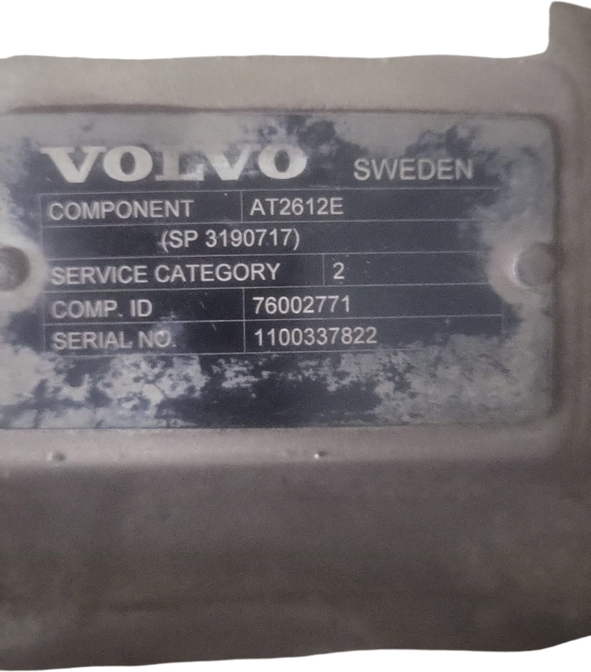 VOLVO AT2612E VERSNELLINGSBAK GEREVISEERD ZONDER MODULATOR – 6 MAANDEN GARANTIE + BORG | 000221 - Käigukast - Veoauto: pilt 3 VOLVO AT2612E VERSNELLINGSBAK GEREVISEERD ZONDER MODULATOR – 6 MAANDEN GARANTIE + BORG | 000221 - Käigukast - Veoauto: pilt 3