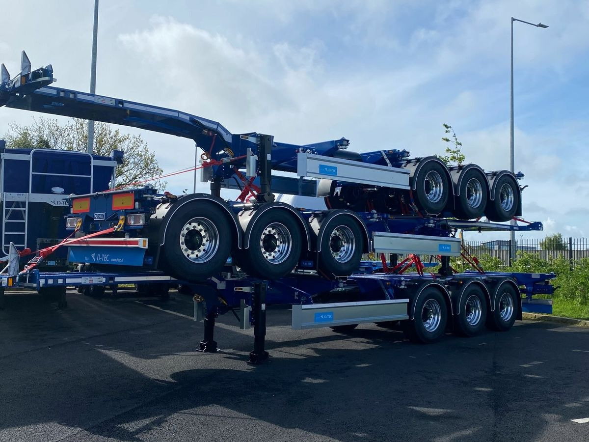 New D-TEC CONTAINER CHASSIS PM-3-SSliding - Konteinerveduk/ Tõstukiga poolhaagis: pilt 1 New D-TEC CONTAINER CHASSIS PM-3-SSliding - Konteinerveduk/ Tõstukiga poolhaagis: pilt 1