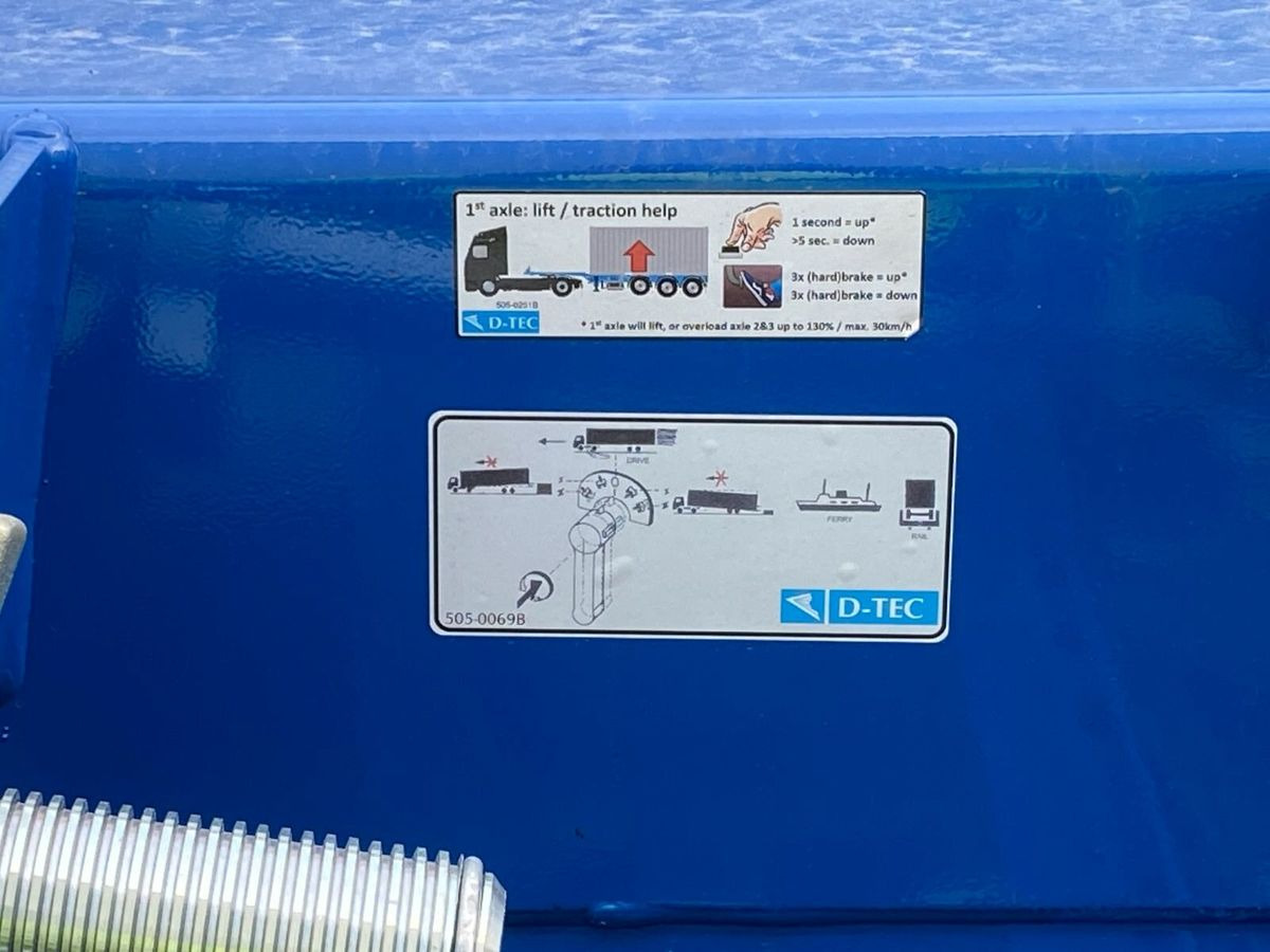 New D-TEC CONTAINER CHASSIS PM-3-SSliding - Konteinerveduk/ Tõstukiga poolhaagis: pilt 4 New D-TEC CONTAINER CHASSIS PM-3-SSliding - Konteinerveduk/ Tõstukiga poolhaagis: pilt 4