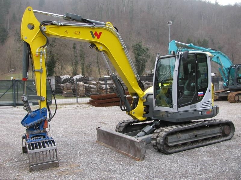 Wacker Neuson EZ 80 z grajferjem - Miniekskavaator: pilt 1 Wacker Neuson EZ 80 z grajferjem - Miniekskavaator: pilt 1