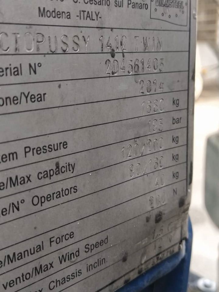 Oil & Steel 14.12 TWIN - Platvorm: pilt 4 Oil & Steel 14.12 TWIN - Platvorm: pilt 4