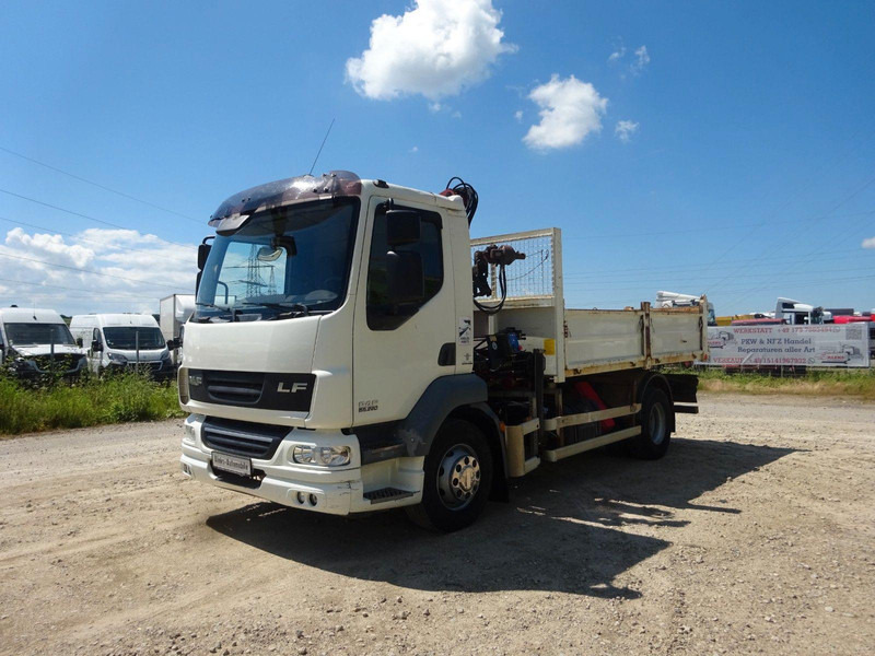 DAF 55.220 KRAN/KIPPER/KLIM A - Madelveok/ Platvormveok, Kraanaga veoauto: pilt 1 DAF 55.220 KRAN/KIPPER/KLIM A - Madelveok/ Platvormveok, Kraanaga veoauto: pilt 1