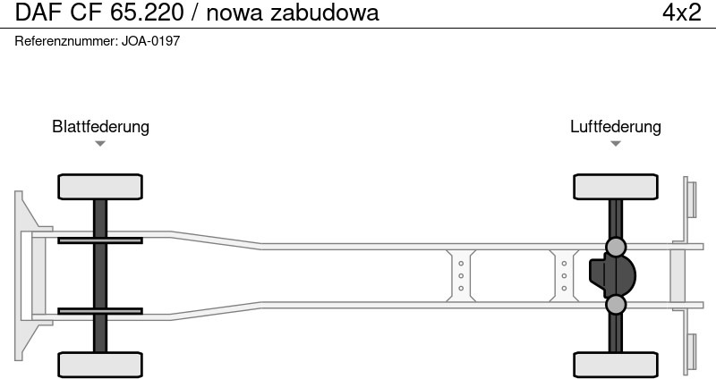 DAF CF 65.220 / nowa zabudowa - Kallurauto: pilt 2 DAF CF 65.220 / nowa zabudowa - Kallurauto: pilt 2