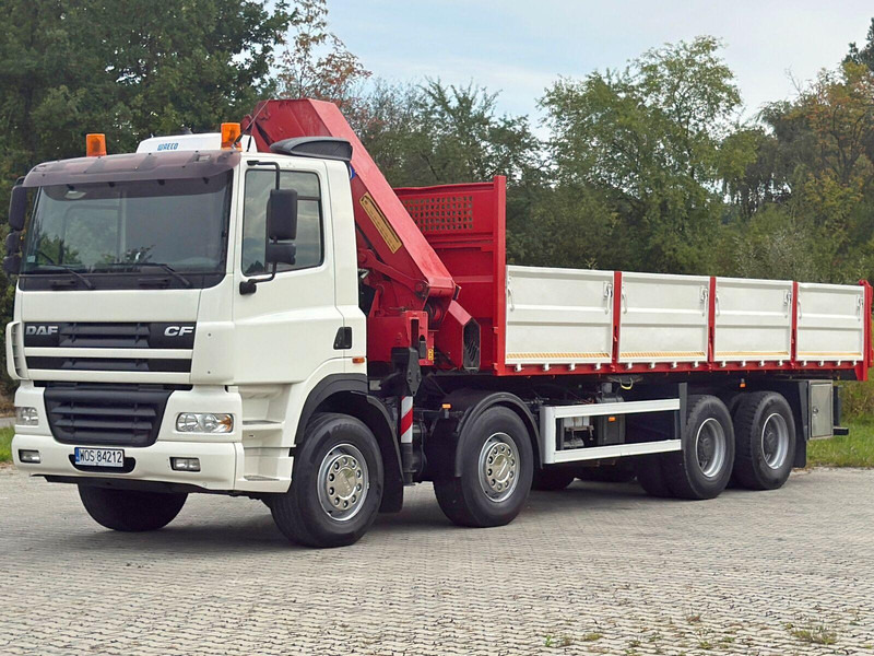 DAF CF 85.380 * HMF 2823 K6 (B3) + FUNK * 8x4 * TOP - Kallurauto, Kraanaga veoauto: pilt 4 DAF CF 85.380 * HMF 2823 K6 (B3) + FUNK * 8x4 * TOP - Kallurauto, Kraanaga veoauto: pilt 4