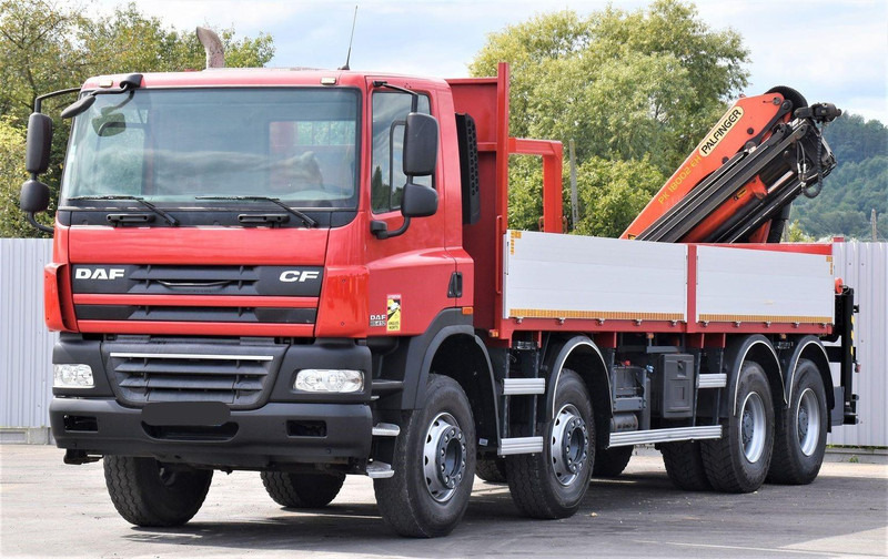 DAF CF 85.410 - Madelveok/ Platvormveok, Kraanaga veoauto: pilt 3 DAF CF 85.410 - Madelveok/ Platvormveok, Kraanaga veoauto: pilt 3