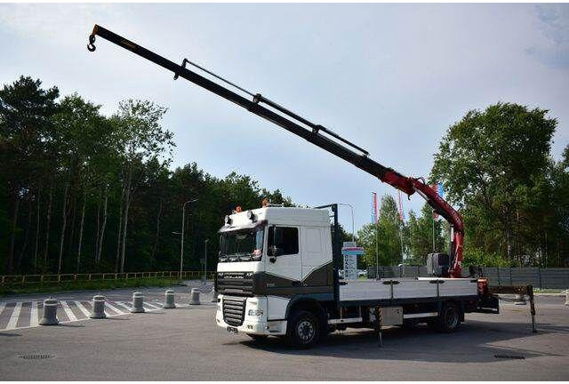 DAF XF 105.410 - Madelveok/ Platvormveok, Kraanaga veoauto: pilt 5 DAF XF 105.410 - Madelveok/ Platvormveok, Kraanaga veoauto: pilt 5