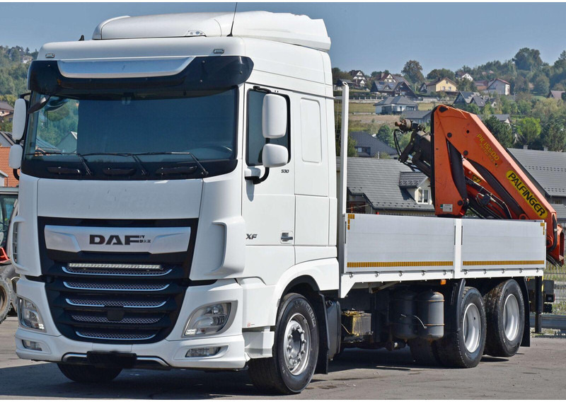 DAF XF 530 Pritsche 6,30 m + PK 15500 * TOPZUSTAND - Madelveok/ Platvormveok, Kraanaga veoauto: pilt 4 DAF XF 530 Pritsche 6,30 m + PK 15500 * TOPZUSTAND - Madelveok/ Platvormveok, Kraanaga veoauto: pilt 4