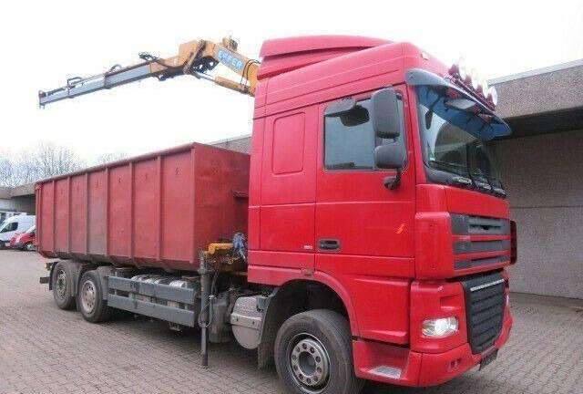 DAF XF105.410 6x2 Container + Crane - Nöörtõstukiga veoauto: pilt 5 DAF XF105.410 6x2 Container + Crane - Nöörtõstukiga veoauto: pilt 5
