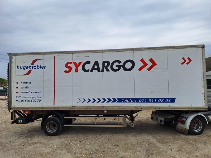 Hess LS35 - BE Koffer + LBW DHollandia 1000 kg semi trailer - Furgoonpoolhaagis: pilt 4 Hess LS35 - BE Koffer + LBW DHollandia 1000 kg semi trailer - Furgoonpoolhaagis: pilt 4