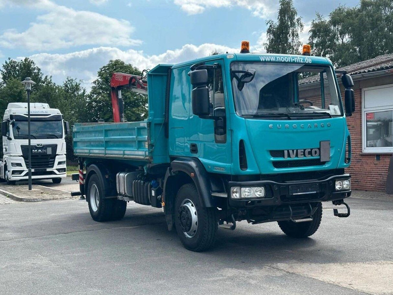 Iveco 150E25 4x4 Tipper + Crane FASSI F70A.0.22 - Kallurauto, Kraanaga veoauto: pilt 3 Iveco 150E25 4x4 Tipper + Crane FASSI F70A.0.22 - Kallurauto, Kraanaga veoauto: pilt 3