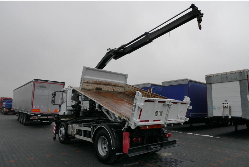 Iveco 19 - 320 KM / E 6 / Wywrotka + HDS / HYDROBURTA / 3 STRONNY KIPP - Kallurauto, Kraanaga veoauto: pilt 3 Iveco 19 - 320 KM / E 6 / Wywrotka + HDS / HYDROBURTA / 3 STRONNY KIPP - Kallurauto, Kraanaga veoauto: pilt 3